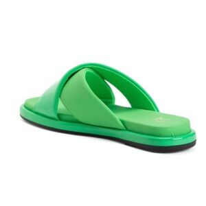 NY&CO Vivid Green slides . Size 9